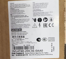 3VL4740-2DC36-0AA0 Module, PLC, LCD, Board, Controller