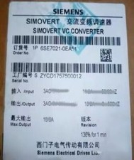 6SE7021-0EA51 Module, PLC, LCD, Board, Controller