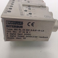 IBSRL24DIO8-8-8-R-LK Module, PLC, LCD, Board, Controller
